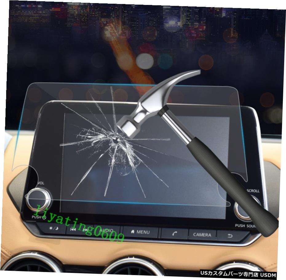 エアロパーツ 車の表示強化ガラススクリーンプロテクターフィルムフィット感のための日産セントラ2020 ..