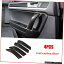 ѡ ե륯ȥ쥰112017ܥեСʡ֤Υɥ쥹ȥȥ饤ץС For Volkswagen Touareg 11-2017 Carbon Fiber Inner Car Door Armrest Stripe Cover