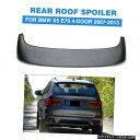 エアロパーツ BMW X5 E70 2007年から2013年リアルーフスポイラーウィンドウウイングリップマットブラックのための適合 Fit For BMW X5 E70 2007-2013 Rear Roof Spoiler Window Wing Lip Matt Black