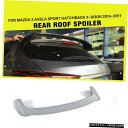 エアロパーツ リアルーフスポイラートランクフィット感のためのマツダ3アクセラハッチバック4ドア14-17 FRPグレー Rear Roof Trunk Spoiler Fit For Mazda 3 Axela Hatchback 4-Door 14-17 FRP Grey