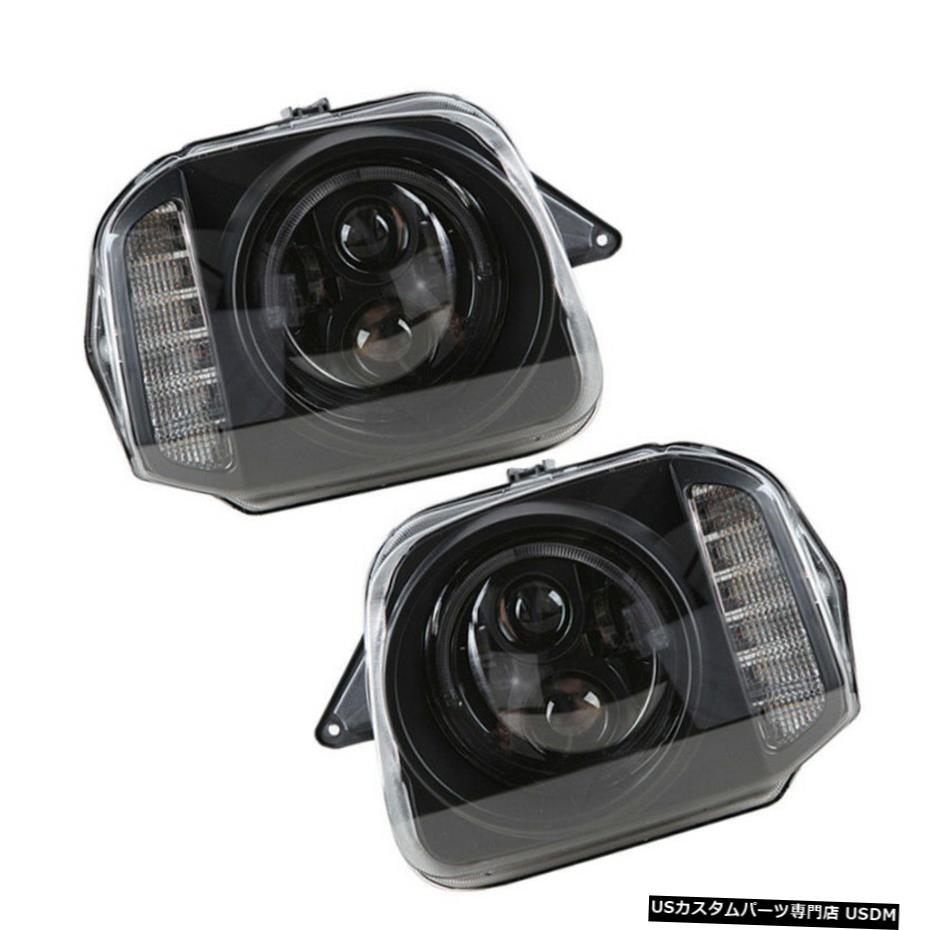 ѡ ˡ2007-2016ˤĤƤϥ󥸥륢ץCCFL LEDإåɥ饤ȥ֥ CCFL LED Headlight Assembly with Angel Eye Projector For Suzuki Jimny 2007-2016