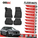 Floor Mat フロアマットライナー3DモールドブラックはメルセデスベンツGLA2014-2019に適合 Floor Mats Liner 3D Molded Black Fits Mercedes-Benz GLA 2014-2019(2)