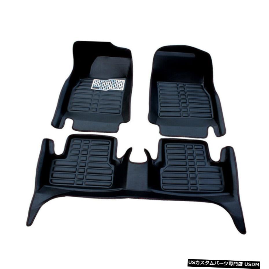 Floor Mat ホンダシビック2012-2015カーフロアマットフロント＆リアライナー防水マット用 For Honda Civic 2012-2015 Car Floor Mats Front & Rear Liner Waterproof Mat