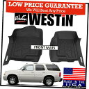 Floor Mat Westin Sure-Fit 2002-2006キャデラックエスカレード最前列フロアマットBLACK Westin Sure-Fit 2002-2006 Cadillac Escalade Front Row Floor Mats BLACK