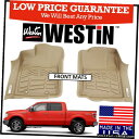 Floor Mat WestinSure-Fit最前列フロアマットライナー2009-2012Ford F-150 TAN Westin Sure-Fit Front Row Floor Mats Liners 2009-2012 Ford F-150 TAN