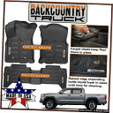 Floor Mat VI BackCountryTrucktA}bgCi[2016-17g^^R}_uLuɓK NEW! BackCountryTruck Floor Mats Liners fit 2016-17 Toyota Tacoma Double Cab