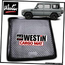 Floor Mat ウェスティンプロファイルカーゴフロアライナーマットは2002- 2017年メルセデスベンツGクラスブラックに適合 Westin Profile Cargo Floor Liner Mat fits 2002-2017 Mercedes-Benz G-Class BLACK