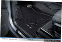 Floor Mat Smartlinerフロアマットとカーゴライナーセット2017-2020アウディQ7のブラックカスタム Smartliner Floor M...