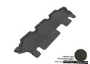 Floor Mat 2008-2019ダッジグランドキャラバンカグーブラック全天候型3列目フロアマット For 2008-2019 Dodge Grand Ca...
