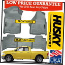 Floor Mat ハスキーライナーウェザービーターフロアマットは2009-2019ダッジラムトラッククワッドキャブに適合 Husky Liners Weath...
