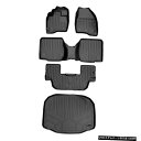 Floor Mat エクスプローラー2017-2019用マックスライナーフロアマットセットとカーゴライナーブラック Maxliner Floor Mats Se...