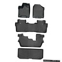 Floor Mat Maxlinerフロアマットカーゴライナーセットブラック2016-21パイロット用-エリートモデルなし Maxliner Floor Mats cargo liner Set Black For 2016-21 Pilot - No Elite Models