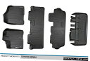 Floor Mat MAXFLOORMAT 1st / 2nd / 3rd / Cargo Floor Liner Mat Blk for 13-20 Sien...