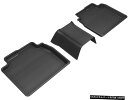 Floor Mat 19-2020 ES300h / 2019-20 Avalon XSE / XLE / Limited用カグーブラック2列目フロアマット K...