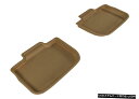 Floor Mat カグライナータン2011-21チャージャー/ 11-20クライスラー300RWD用2列目フロアマット Kagu Liners Tan 2nd...
