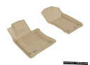 Floor Mat カグー全天候型カスタムフィットライナータン1列目フロアマット2017-2020Q60 Kagu All-Weather Custom Fit Liners Tan 1st Row Floor Mats for 2017-2020 Q60(2)