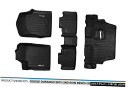 Floor Mat MAXFLOORMAT 1st / 2nd / 3rd / Cargo Floor Liner Mats Black for 2013-16...