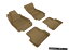 Floor Mat 饤ʡ1?2ܥեޥå2012-18 A7 / 2014-18 RS7 / 13-18 S7 Kagu Liners Tan 1st-2nd Row Floor Mats for 2012-18 A7 / 2014-18 RS7 / 13-18 S7