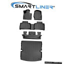 Floor Mat SMARTLINERフロアマットと2列目の後ろのカーゴライナー2020-2021フォードエクスプローラー SMARTLINER Floor ...