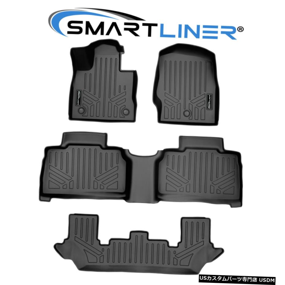 Floor Mat SMARTLINER 3եޥåȥå2020-2021եɥץ顼2ܥ٥դ SMARTLINER 3 Row Floor Mat Set for 2020-2021 Ford Explorer w 2nd Row Bench Seat