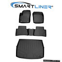 Floor Mat SMARTLINERフロアマット2列セットとカーゴライナーブラック2018-2021トヨタC-HR SMARTLINER Floor Mat...
