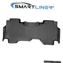 Floor Mat SMARTLINERフロアマットライナー2列目ブラック19-2021ラム1500クワッドキャブ SMARTLINER Floor Mats ...