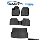 Floor Mat SMARTLINERアキュラRDX13-18用オールウェザーフロアマットとカーゴライナーセットブラック SMARTLINER All Wea...