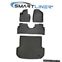 Floor Mat SMARTLINERカスタムフロアマットとカーゴライナーセット16-18ソレント5人乗り SMARTLINER Custom Floor M...
