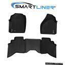 Floor Mat SMARTLINERフロアマットブラックライナーセット02-08ラム1500 / 03-09 2500/3500クワッドキャブ SMARTL...