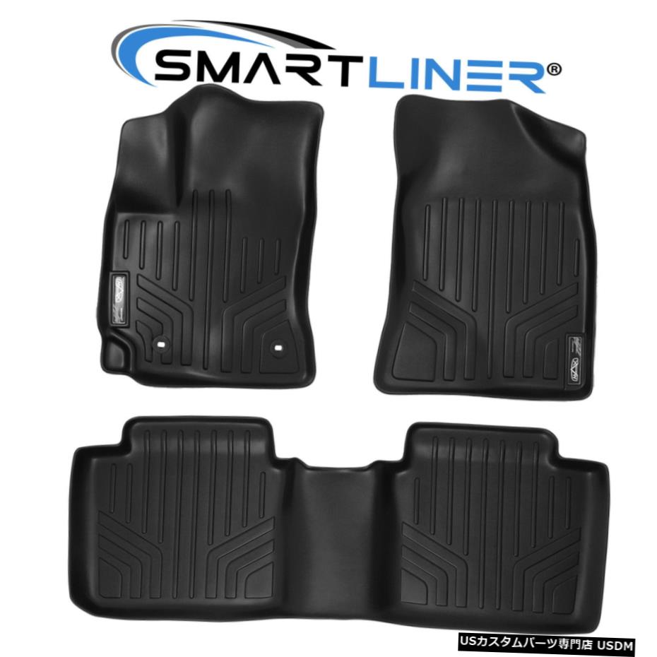 Floor Mat SMARTLINERカスタムフィットセット2014-2019トヨタカローラ用フロアマットライナーセット SMARTLINER Custom Fit Set Floor Mat Liner Set for 2014-2019 Toyota Corolla