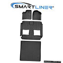 Floor Mat SMARTLINERフロアマットとカーゴライナーブラック2008-2020キャラバン/タウンカントリー SMARTLINER Floor M...