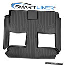 Floor Mat SMARTLINERフロアマット2/3列目ブラック08-20タウン&カントリー/グランドキャラバン SMARTLINER Floor Mat...