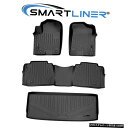 Floor Mat SMARTLINERフロアマットセットとアルマダ用カーゴライナーブラック-QX56-QX80 SMARTLINER Floor Mats S...