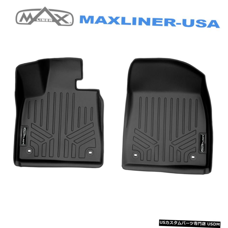 Floor Mat SMARTLINERカスタムフロアマットライナー1列目ブラック2016-2020レクサスRX / RXL SMARTLINER Custom Floor Mats Liner 1st Row Black For 2016-2020 Lexus RX / RXL