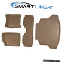Floor Mat SMARTLINERカスタムフィットフロアマットセットと12-16ホンダCR-V用カーゴライナータン SMARTLINER Custom F...