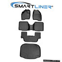Floor Mat SMARTLINERフロアマットセットとエクスプローラー2017-2019用カーゴライナーブラック SMARTLINER Floor Mat...