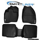 Floor Mat 15-16tH[hGNXv[[pSMARTLINERtA}bgi2ڂɃZ^[R\[tj SMARTLINER Floor Mats For 15-16 Ford Explorer (W/ Center Console on 2nd Row)