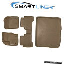 Floor Mat SMARTLINERカスタムフィットフロアマットとカーゴライナータン2013-2019フォードエスケープ SMARTLINER Custom...