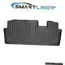 Floor Mat SMARTLINERカスタムフィット3列目フロアマットライナー2009-2015ホンダパイロット SMARTLINER Custom Fit 3rd Row Floor Mat Liner For 2009-2015 Honda Pilot(2)