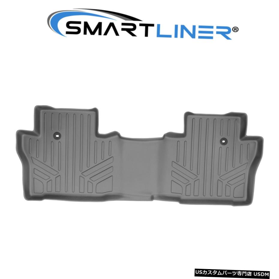 Floor Mat SMARTLINERカスタムフィットグレー2列目フロアマットライナー2016-2021ホンダパイロット SMARTLINER Custom Fit Gray 2nd Row Floor Mat Liners For 2016-2021 Honda Pilot