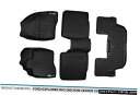 Floor Mat MAXFLOORMAT 1st 2nd W / O Console 3rd Row Floor Mats Black for 2015-16 Explorer MAXFLOORMAT 1st 2nd W/O Console 3rd Row Floor Mats Black for 2015-16 Explorer