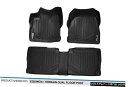 Floor Mat MAXFLOORMATフロント1列目と2列目フロアライナーブラック2012-17エクイノックス/テレーン MAXFLOORMAT Front 1st & 2nd Row Floor Liner Black for 2012-17 Equinox/Terrain(2)