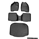 Floor Mat マックスライナーフロアマットとカーゴライナーセットブラックフォードエクスプローラー2017-2019 Maxliner Floor Mats...
