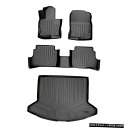 Floor Mat Maxlinerフロアマットセットとカーゴライナーブラック2017-2021マツダCX-5 Maxliner Floor Mats Set ...