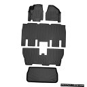 Floor Mat Maxlinerフロアマット3列と3列目の後ろのカーゴライナー17-20パシフィカ Maxliner Floor Mats 3 Rows A...