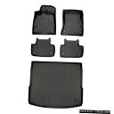Floor Mat Maxlinerフロアマットと2列目ブラックの後ろのカーゴライナー2018Audi Q5 / SQ5 Maxliner Floor Mats...