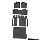 Floor Mat マックスライナーフロアマット(2列)とカーゴライナーセットブラックシエナ8人用 Maxliner Floor Mats (2 Rows) A...