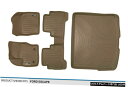 Floor Mat MaxLinerカスタム全天候型1st2 / Cargo Floor Mats Tan for 13-20 Ford Escape MaxL...