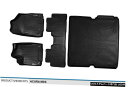 Floor Mat MaxLinerカスタム1st2nd / Cargo Behind 2nd Floor Mat Black for 2014-20 Acur...