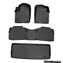 Floor Mat マックスライナーフロアマットセットとアルマダ用カーゴライナーブラック-QX56-QX80 Maxliner Floor Mats Set A...